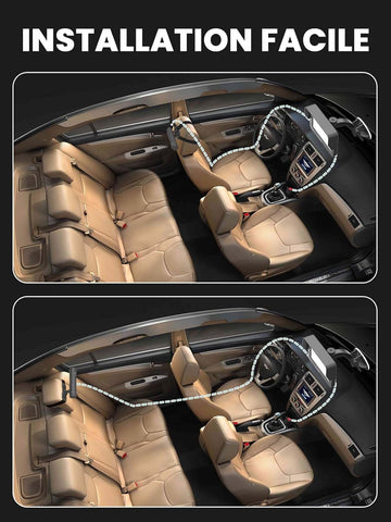 GROWNSY Camera Voiture Bébé avec Vision Nocturne et Grand Angle, Miroir Voiture Bébé HD 1080P Retroviseur Voiture Bebe, USB Plug & Play, Installation Facile