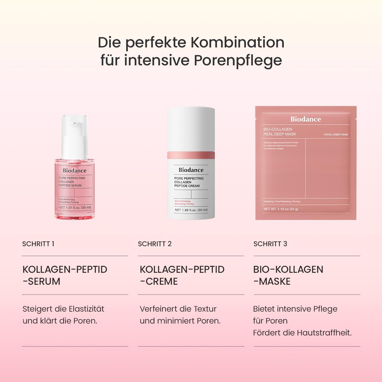 Biodance Masque Bio - Collagène Hydratant - Pack de 4 Masques Visage - Home Chic Choc