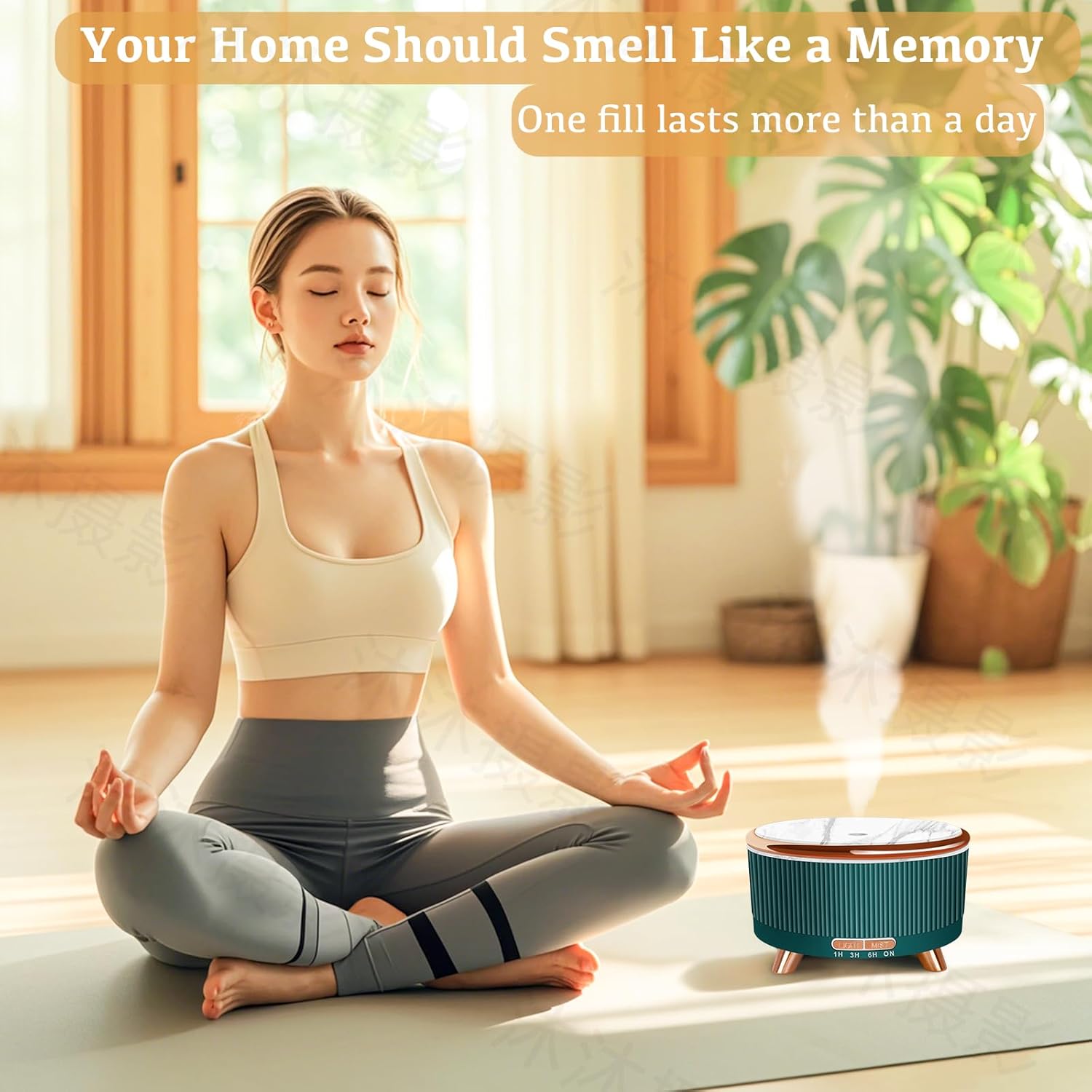 Diffuseur d’Huiles Essentielles – Bien - être et Relaxation à Domicile - Home Chic ChocGreen