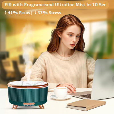 Diffuseur d’Huiles Essentielles – Bien - être et Relaxation à Domicile - Home Chic ChocGreen