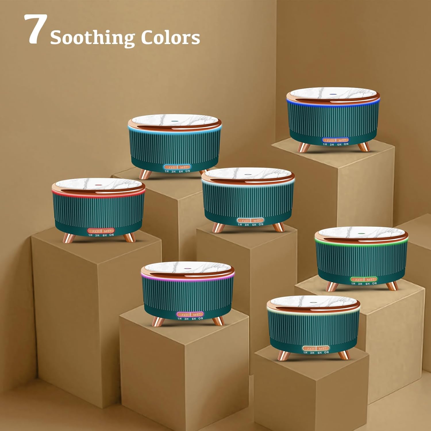 Diffuseur d’Huiles Essentielles – Bien - être et Relaxation à Domicile - Home Chic ChocGreen