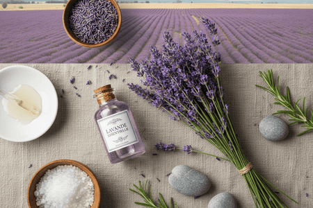 Huile Essentielle de Lavande Vraie Bio 10ml - Relaxation & Sommeil - Home Chic Choc