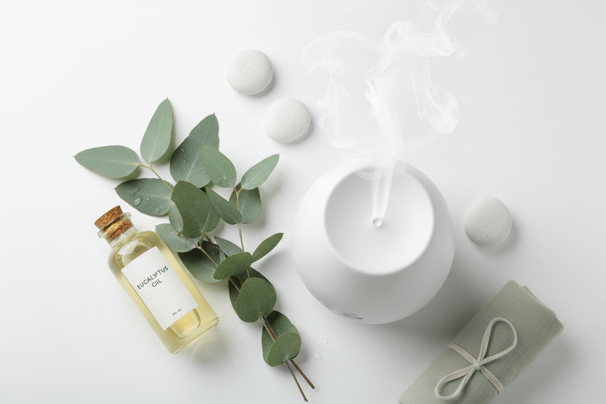 Huile Essentielle Eucalyptus Globulus Bio 10ml - Respiratoire & Purifiant - Home Chic Choc