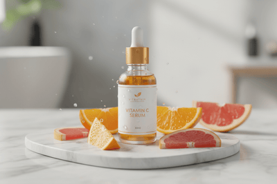 Sérum Vitamine C 20% + Acide Hyaluronique 30ml - Anti - Âge & Éclat - Home Chic Choc