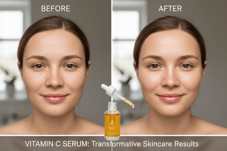 Sérum Vitamine C 20% + Acide Hyaluronique 30ml - Anti - Âge & Éclat - Home Chic Choc